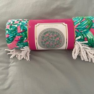 Round Lilly Pulitzer Beach Towel